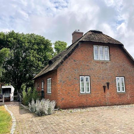 Das Puppenhaus, Reetdach, Sauna, Kamin, Eingezaeunt, Badewanne, Haustiere Willkommen Emmelsbüll-Horsbüll Exterior foto