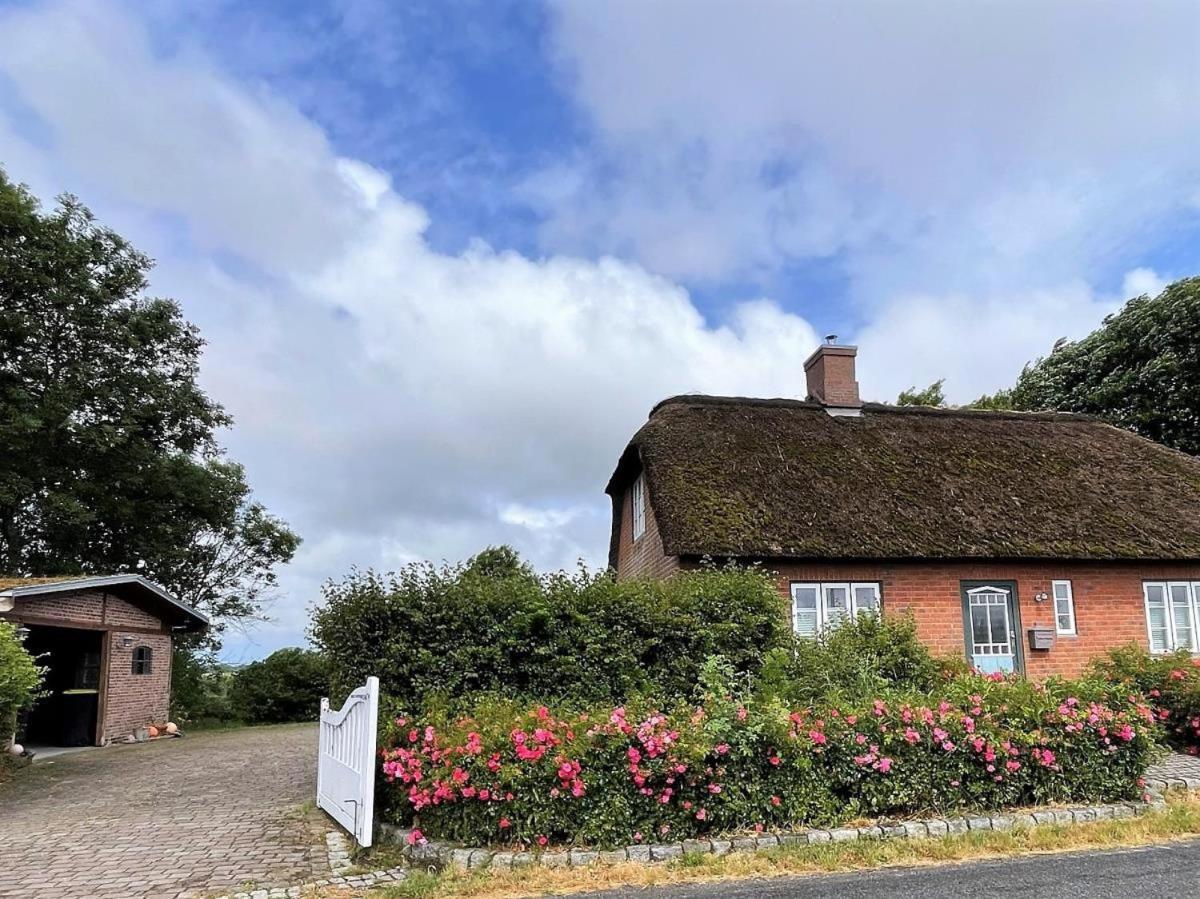 Das Puppenhaus, Reetdach, Sauna, Kamin, Eingezaeunt, Badewanne, Haustiere Willkommen Emmelsbüll-Horsbüll Exterior foto